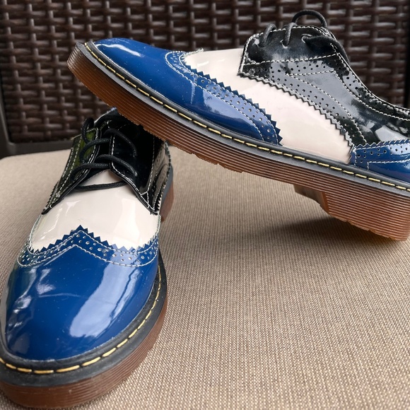 Shoes - Vintage Round Toe Women’s Oxford Shoes